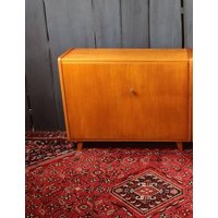 Mid-Century Kommode Tepe Schrankwand Eck-Kommode Mid-Century Kommode Tepe Schrankwand Eck-Kommode von SunriseVintageDE