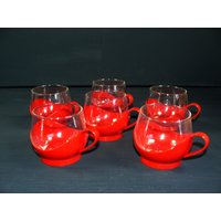 Vintage Gläser-Set Melitta 6 Trinkgläser 70S Ovp Vintage Gläser-Set Melitta 6 Trinkgläser 70S Ovp von SunriseVintageDE