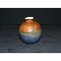 Vintage Keramik Kugelvase Verlaufsglasur 60S Wgp Vase Vintage Keramik Kugelvase Verlaufsglasur 60S Wgp Vase von SunriseVintageDE