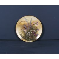 Vintage Teller Lilien Porzellan Zartes+Winziges Sammelteller Des. Rudolf Tobler von SunriseVintageDE