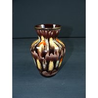 Vintage Vase 40S German Pottery Farbverlauf Tablevase Wgp von SunriseVintageDE
