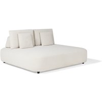 SUNS BLOCCHI 2-Sitzer Daybed Weiß/Grau inkl. Kissen 180x114 cm von Suns