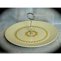 Vintage Sheffield Serenade Server, Hollywood Regency Porzellan Serviergeschirr, 1970Er Jahre Serviergeschirr Vintage Sheffield Serenade Server, Hollywood Regency Porzellan Serviergeschirr, 1970Er Jahre Serviergeschirr von SunscreenSeashells