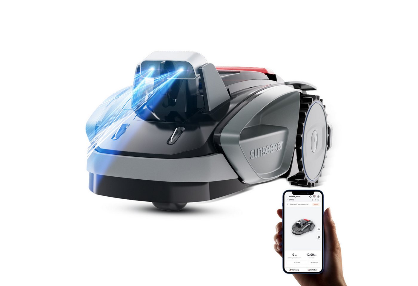 Sunseeker Rasenmähroboter V3, bis 600 m² Rasenfläche, (Packung) von Sunseeker