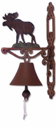 Sunset Vista Designs Wilderness Wonders Moose Bell, 14-Inch Tall von Sunset Vista Designs