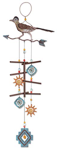 Sunset Vista Designs Windspiel Roadrunner auf Pfeil, 71 cm von Sunset Vista Designs
