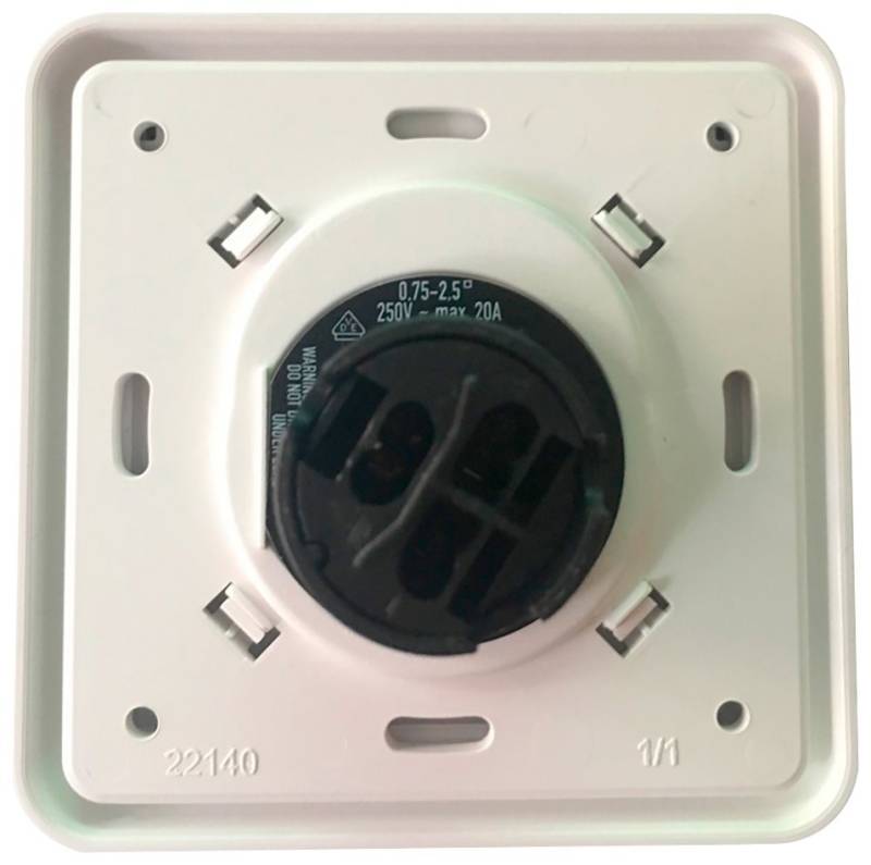 Sunset Unterputz-Steckdose Spritzwassergeschützt, Zubehör zum Anschluss an das Hausstromnetz einer Balkon-Solaranlagen von Sunset