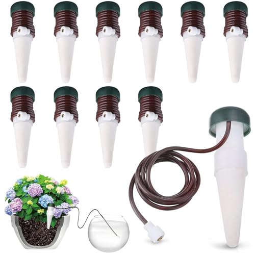 Sunshine smile 10 Stück Wasserspender für Zimmerpflanzen,Bewässerungssystem Balkon,Automatische Bewässerung Zimmerpflanzen,Selbstbewässerung Bewässerungssystem Sunshine smile 10 Stück Wasserspender für Zimmerpflanzen,Bewässerungssystem Balkon,Automatische Bewässerung Zimmerpflanzen,Selbstbewässerung Bewässerungssystem von Sunshine smile
