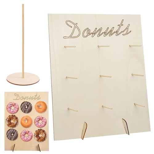 Donut Wand Hochzeit,Donuts Ständer Holz,Donuts Stander,Candy Bar Donut Wand,Donut Board,Donut Tafel,Donut Halter,Donut Dekoration für Hochzeiten Geburtstage, Babyparty, Jubiläen, Konditoreie von Sunshine smile
