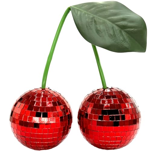 Kirsche Disco Ball Dekor,Kirsch Discokugel Dekor,10cm Doppelte Spiegel Discokugeln Hängende Discokugel,Disco Kirsche für Heimdekorationen,Bühnenrequisiten,Party Wedding Holiday Decoration Home Kirsche Disco Ball Dekor,Kirsch Discokugel Dekor,10cm Doppelte Spiegel Discokugeln Hängende Discokugel,Disco Kirsche für Heimdekorationen,Bühnenrequisiten,Party Wedding Holiday Decoration Home von Sunshine smile