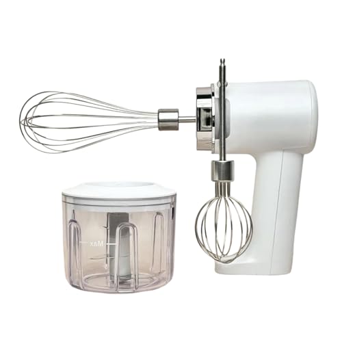 3-in-1 Elektrischer Schneebesen, kabelloser Handmixer Schneebesen Mini Zwiebelzerkleinerer mit 3 Geschwindigkeitsmodi, wiederaufladbarer Handbesen Mixer zum Schlagen Mixen Hacken 3-in-1 Elektrischer Schneebesen, kabelloser Handmixer Schneebesen Mini Zwiebelzerkleinerer mit 3 Geschwindigkeitsmodi, wiederaufladbarer Handbesen Mixer zum Schlagen Mixen Hacken von SunshineFace