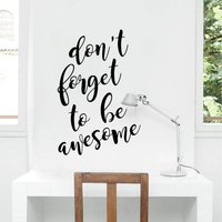 Don't Forget To Be Super Wandtattoo Work Room Vinyl-Aufkleber, Kunst, Wandbild, Verfügbar in 7 Verschiedenen Größen Und 30 Farben Don't Forget To Be Super Wandtattoo Work Room Vinyl-Aufkleber, Kunst, Wandbild, Verfügbar in 7 Verschiedenen Größen Und 30 Farben von SunshineStickers4you
