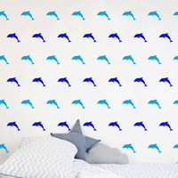 Satz Von Delphin-Wandaufklebern, Wandaufkleber, Konfetti-Aufkleber - Mehrere Farben, Größen Und Mengen Erhältlich von SunshineStickers4you