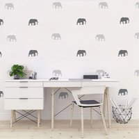 Set Mit Elefanten-Wandaufklebern Für Konfetti - Mehrere Farben, Größen Und Mengen Erhältlich von SunshineStickers4you