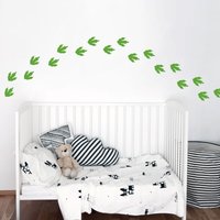 Set Von Dinosaurier-Fußabdrücken Wandaufkleber Konfetti Füße Abdrücke - Mehrere Farben, Größen Und Mengen Erhältlich von SunshineStickers4you