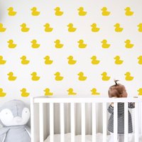 Set Von Enten-Wandaufklebern Für Konfetti - Mehrere Farben, Größen Und Mengen Erhältlich von SunshineStickers4you