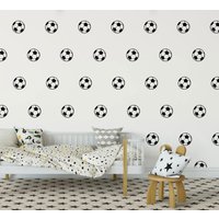 Set Von Fußball-Wandaufklebern Für Die Wand Aufkleber Konfetti - Mehrere Farben, Größen Und Mengen Erhältlich von SunshineStickers4you