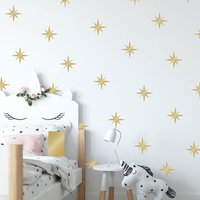 Set Von Starburst Wandaufklebern Aufkleber Konfetti - Mehrere Farben, Größen Und Mengen Erhältlich von SunshineStickers4you
