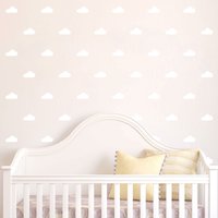 Set Von Wolken-Wandabziehbilder-Set-Aufklebern Wandmuster-Abziehbildern, Konfetti-Abziehbildern - Mehrere Farben, Größen Und Mengen Erhältlich von SunshineStickers4you