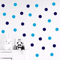 Wandaufkleber Set Polka Dots Konfetti - Mehrere Farben, Größen Und Mengen Erhältlich von SunshineStickers4you