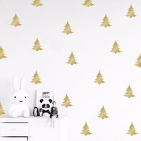 Weihnachtsbaum-Wandaufkleber Set Konfetti - Mehrere Farben, Größen Und Mengen Erhältlich von SunshineStickers4you