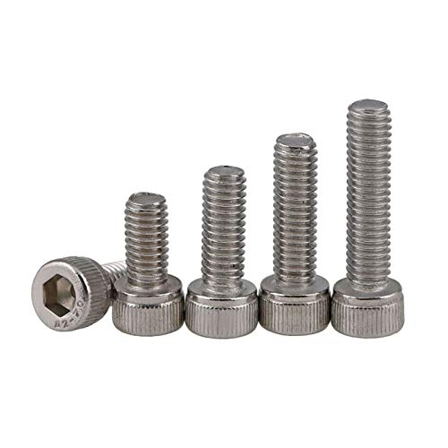 M6/M8/M10/M12 Linksgewinde Sechskantschraube Reverse-Gewinde Links Tooth Inbusschraube Bolts M8 (2ST), 20mm von Sunsshine