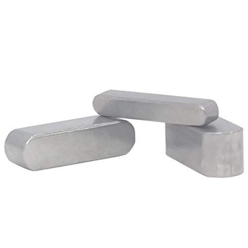 Quadratische und rechteckige Edelstahl Dowel Antriebswelle Paßfeder 5X5 (10 Stück) 40mm von Sunsshine