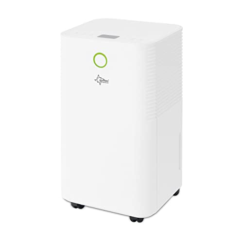 SUNTEC DryFix 12 EQ Luftentfeuchter – Für Räume bis 34 m2 bzw. 80 m3 – Raumentfeuchter mit 12 l/Tag Entfeuchtung – 3 in 1 Entfeuchter + Luftreiniger + Wäschetrockner – Mobil und elektrisch SUNTEC DryFix 12 EQ Luftentfeuchter – Für Räume bis 34 m2 bzw. 80 m3 – Raumentfeuchter mit 12 l/Tag Entfeuchtung – 3 in 1 Entfeuchter + Luftreiniger + Wäschetrockner – Mobil und elektrisch von Suntec Wellness