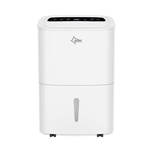 SUNTEC DryFix 50 perform Luftentfeuchter - Für Räume bis 180 m2 bzw. 450 m3 - Raumentfeuchter mit 50 l/Tag Entfeuchtung - 3 in 1 Entfeuchter – Luftreiniger – Wäschetrockner - Mobil und elektrisch von Suntec Wellness