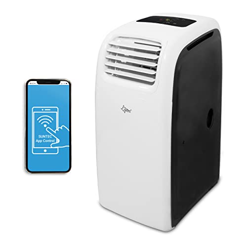 SUNTEC Mobiles Klimagerät Transform 14.000 Eco R290 APP – Klimaanlage mobil und leise mit Smart App Steuerung – Entfeuchter für Räume bis 70 qm – Mobile Kühlung & Heizung für zuhause – 14.000 BTU von Suntec Wellness