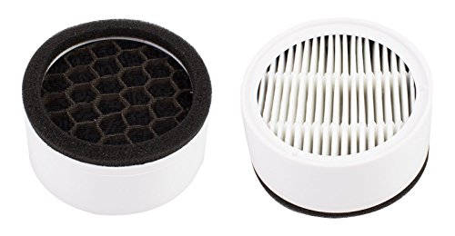 SUNTEC Wellness 14055 H11-Kombifilter HEPA/ActiveCarbon [Ersatzfilter für SUNTEC Luftreiniger AirCare 800 (Art. Nr. 13997)], Weiß, 7, 3 x 3, 7 x 7, 3 cm von Suntec Wellness