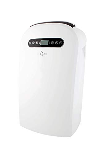 SUNTEC mobiles lokales Klimagerät ENERGIC 9.0 ECO A+ R290 [Für Räume bis 48 m³(~20 m²), Kühlen + Entfeuchten, 9.000 BTU/h, Energieeffizienzklasse A+] von Suntec Wellness