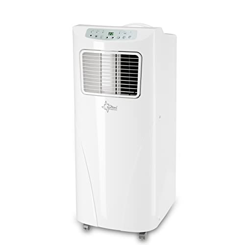SUNTEC Mobiles lokales Klimagerät Fresh 9.000 Eco R290 | Klimaanlage für Räume bis 34 qm | Abluftschlauch | Kühler und Entfeuchter mit ökologischem Kühlmittel | 9.000 BTU/h | Für Wohnung und Büro von Suntec Wellness