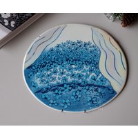 Arabia Heljä Liukko-Sundström "Hei Hurraa" Wandbehang, Wand Kunst Platte 32 X 29 cm, Vintage Keramik Teller Wohndekor." Arabia Heljä Liukko-Sundström "Hei Hurraa" Wandbehang, Wand Kunst Platte 32 X 29 cm, Vintage Keramik Teller Wohndekor." von Suntori