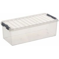 Sunware - Aufbewahrungsbox Q-Line 9,5L transparent 48,5 x 19 x 14,7 cm Boxen, Körbchen & Kisten von Sunware