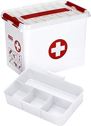 Sunware Aufbewahrungsbox für Erste Pflege, 9 l von Sunware