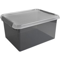 Aufbewahrungsbox mit Deckel Comfort Line 36 l rauchig transparent - Sunware von Sunware