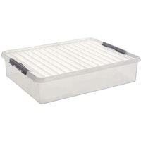 Bettbox Q-Line 60 l transparent 80 x 50 x 18 cm Aufbewahrungsbox - Sunware von Sunware