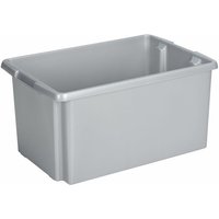 Drehstapel-Box Nesta 51 l silber 59,5 x 39,5 x 28 cm Boxen - Sunware von Sunware