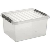 Aufbewahrungsbox the q-line 50 x 26 x 40 cm (b x h x t) din A3 36l Kunststoff transparent von Sunware