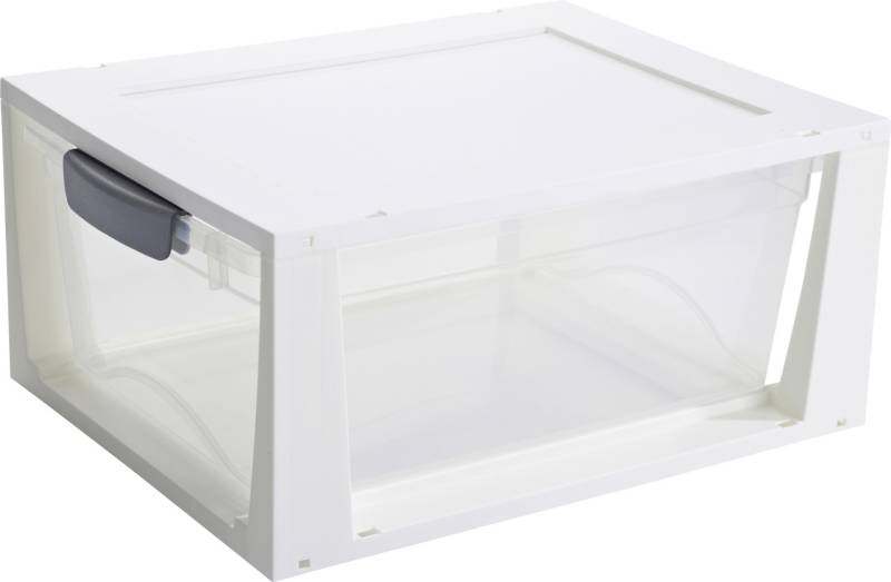 Sunware Omega Drawer unit 11L transparent weiß von Sunware