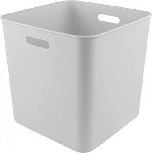 10 Stück - Sunware Basic Cube Box 25 Liter - 31,8 x 31,8 x 31,1cm - Weiß von SUNWARE perfectly organised