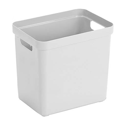 SUNWARE 4 Stück Sigma Home Box - 25,0 Liter, ohne Deckel, 35,2 x 25,3 x 36,3cm - weiß von Sunware