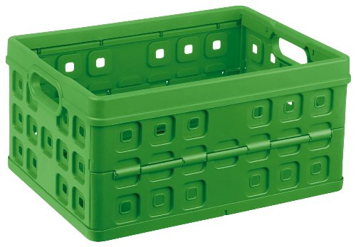 Sunware Klappbox Square 32 L grün Einkaufsbox Einkaufskorb von SUNWARE perfectly organised