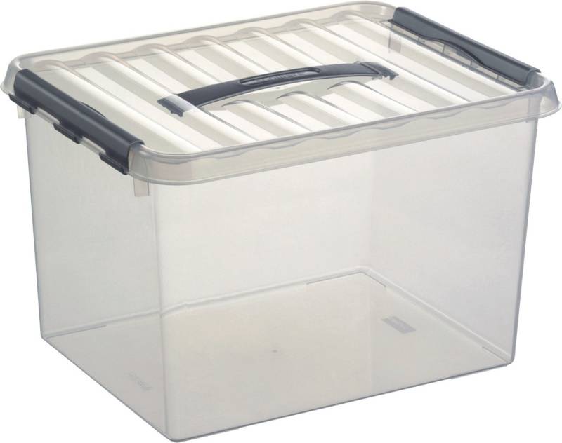 Sunware Aufbewahrungsbox Aufbewahrungsbox mit Deckel 22 Liter 300x260x400mm transparent von Sunware