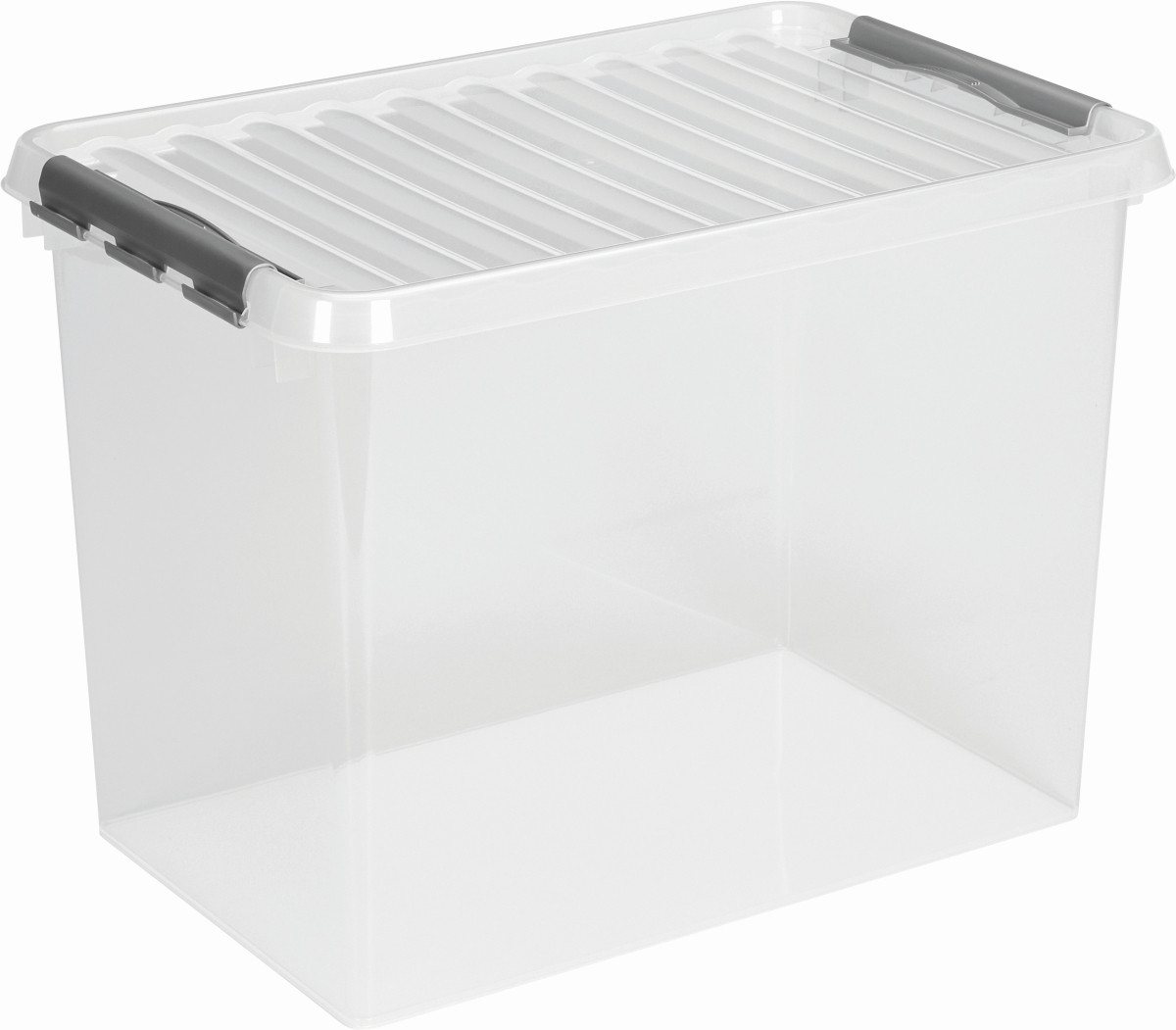 Sunware Aufbewahrungsbox Aufbewahrungsbox mit Deckel 62 Liter Kunststoff 400x600x340mm transpar Sunware Aufbewahrungsbox Aufbewahrungsbox mit Deckel 62 Liter Kunststoff 400x600x340mm transpar von Sunware