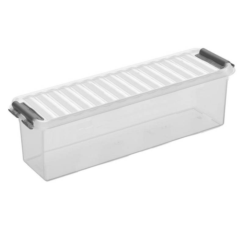 Sunware Aufbewahrungsbox Box Q-line transp./metallf. 1,3 Ltr. Sunware Aufbewahrungsbox Box Q-line transp./metallf. 1,3 Ltr. von Sunware