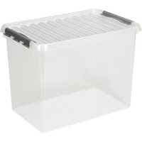Aufbewahrungsbox Q-Line 62L transparent 60 x 40 x 34 cm Boxen, Körbchen & Kisten - Sunware von Sunware