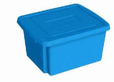 Sunware Aufbewahrungsbox Nesta inkl. Deckel 0,4 L blau von Sunware