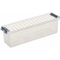 Sunware Aufbewahrungsbox Q-Line 1,3L transparent 27 x 8,4 x 9 cm Boxen, Körbchen & Kisten von Sunware